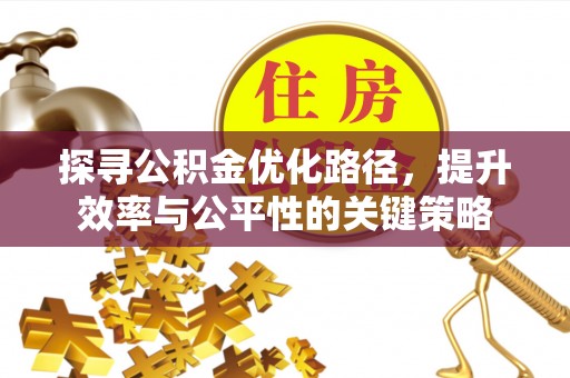 临潼探寻公积金优化路径，提升效率与公平性的关键策略