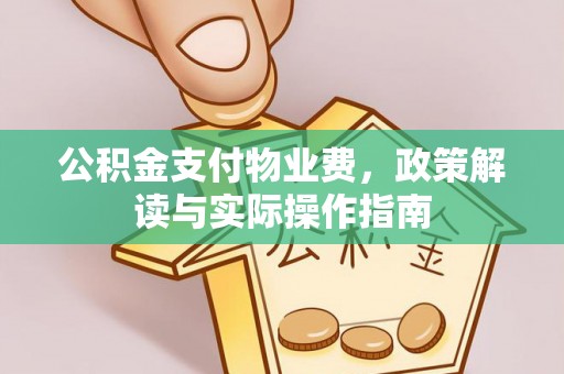 临潼公积金支付物业费，政策解读与实际操作指南