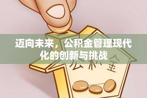 临潼迈向未来，公积金管理现代化的创新与挑战