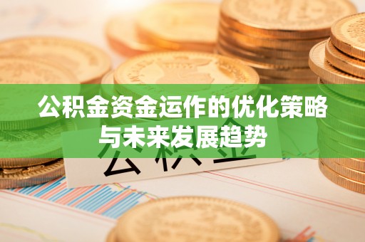临潼公积金资金运作的优化策略与未来发展趋势
