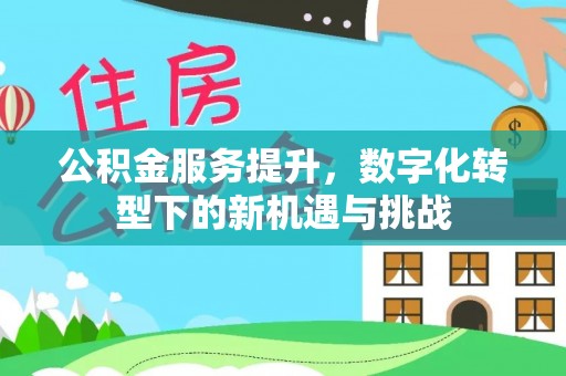 临潼公积金服务提升，数字化转型下的新机遇与挑战