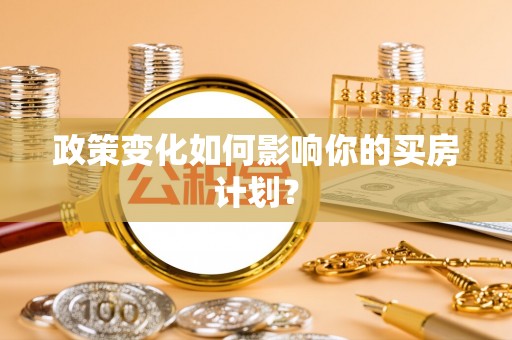 临潼政策变化如何影响你的买房计划？
