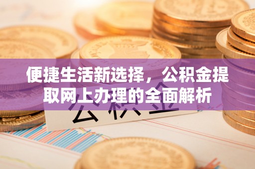 临潼便捷生活新选择，公积金提取网上办理的全面解析