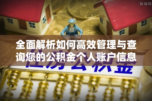 临潼全面解析如何高效管理与查询您的公积金个人账户信息