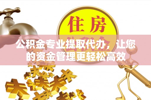 临潼公积金专业提取代办，让您的资金管理更轻松高效