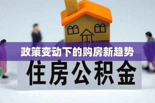临潼政策变动下的购房新趋势