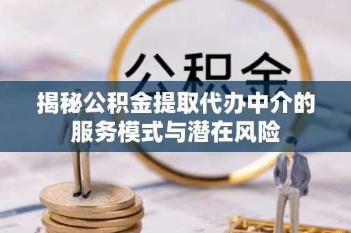 临潼揭秘公积金提取代办中介的服务模式与潜在风险