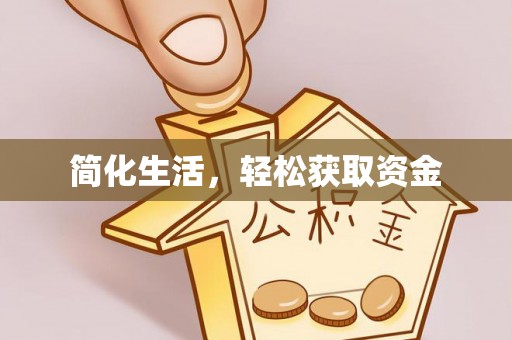 临潼简化生活，轻松获取资金