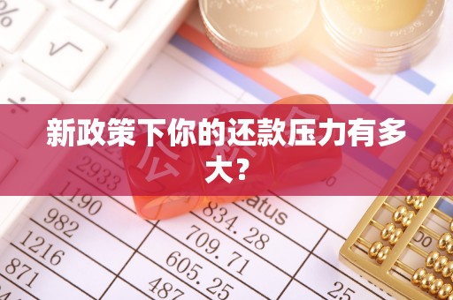 临潼新政策下你的还款压力有多大？